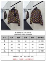 lv embossed checkerboard jacquard knit jacket - 图片 10