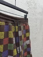 lv embossed checkerboard jacquard knit shorts - 图片 8