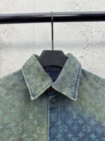lv gradient jacquard denim shirt - 图片 3