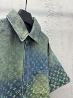 lv gradient jacquard denim shirt - 图片 8