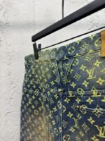 lv gradient jacquard denim shorts - 图片 9