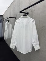 Balenciaga Nano Bb Embroidered Shirt White - 图片 2