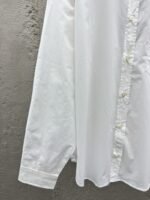 Balenciaga Nano Bb Embroidered Shirt White - 图片 6