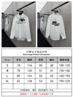 Balenciaga Ink Splash Print Pattern Shirt White - 图片 10