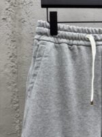 Miu Miu Embroidered Labeled Terry Shorts - 图片 4