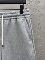 Miu Miu Embroidered Labeled Terry Shorts - 图片 5
