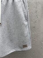 Miu Miu Embroidered Labeled Terry Shorts - 图片 7
