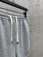 Miu Miu Embroidered Labeled Terry Shorts - 图片 8