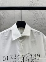 Maison Margiela 25Ss New Digital Printed Color Block Shirt - 图片 3