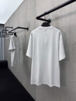 Balenciaga 520 Label Sticker Short Sleeve 1 - 图片 2