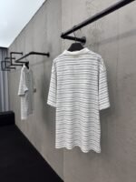 Balenciaga 25Ss Show Striped Polo Shirt 2 - 图片 2