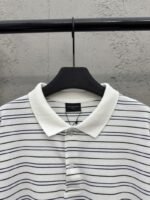Balenciaga 25Ss Show Striped Polo Shirt 2 - 图片 3