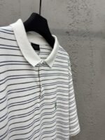Balenciaga 25Ss Show Striped Polo Shirt 2 - 图片 8