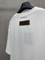 LV Beaded Round Neck Short Sleeve T-Shirt - 图片 9