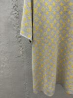 LV Old Flower Color Block Knit Short Sleeve - 图片 6