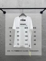 fendi embroidered label short sleeve white - 图片 10