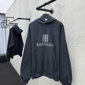 Balenciaga Nano Bb Print Sweatshirt
