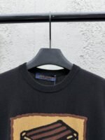 lv letters cartoon print short sleeve t-shirt - 图片 2