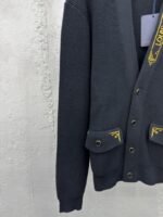 lv gold monogrammed embroidered cardigan - 图片 6