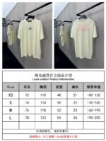 lv floral logo woolen short sleeve - 图片 10
