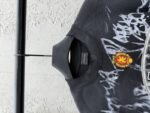 Balenciaga Manchester United Cement Graffiti Aged Short Sleeve 1 - 图片 3