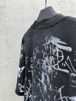 Balenciaga Manchester United Cement Graffiti Aged Short Sleeve 1 - 图片 9