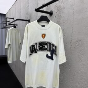 Balenciaga Manchester United Cement Graffiti Aged Short Sleeve 2