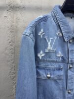 Lv washed and ripped denim jacket - 图片 4