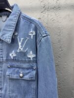 Lv washed and ripped denim jacket - 图片 5