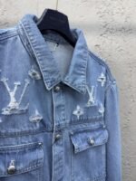 Lv washed and ripped denim jacket - 图片 8