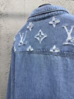 Lv washed and ripped denim jacket - 图片 9