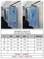Lv washed and ripped jeans - 图片 10