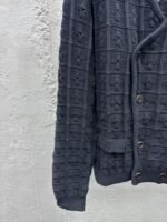 Lv twisted double-breasted knit cardigan - 图片 6