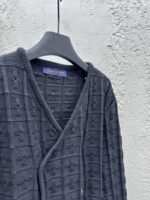 Lv twisted double-breasted knit cardigan - 图片 8