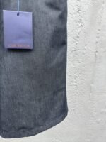 Lv 25Ss new black cotton turn-up shorts - 图片 7