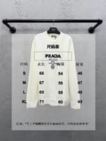 Prada Chest Logo Appliqué Sweater 2 - 图片 10