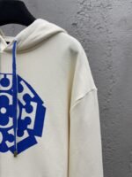 Lv letter print hooded sweatshirt - 图片 5