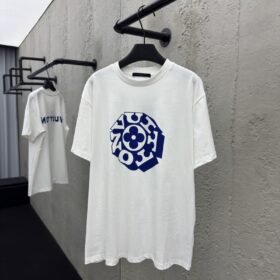 Lv alphabet print short sleeve