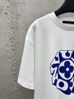Lv alphabet print short sleeve - 图片 4