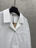 Miu Miu 24SS Poplin Textured Shirt 1 - 图片 8