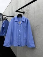Miu Miu 24SS Poplin Textured Shirt 2