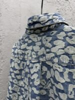 Lv jacquard work denim jacket - 图片 9