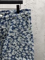 Lv jacquard workwear jeans - 图片 5