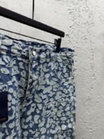 Lv jacquard workwear jeans - 图片 8