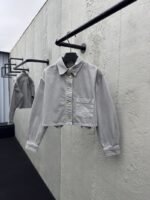 Lv washed and burned denim jacket jacket 1