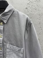 Lv washed and burned denim jacket jacket 1 - 图片 5