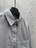 Lv washed and burned denim jacket jacket 1 - 图片 8