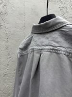 Lv washed and burned denim jacket jacket 1 - 图片 9