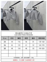 Lv washed and burned denim jacket jacket 1 - 图片 10