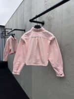 Lv washed and burned denim jacket jacket 2 - 图片 2